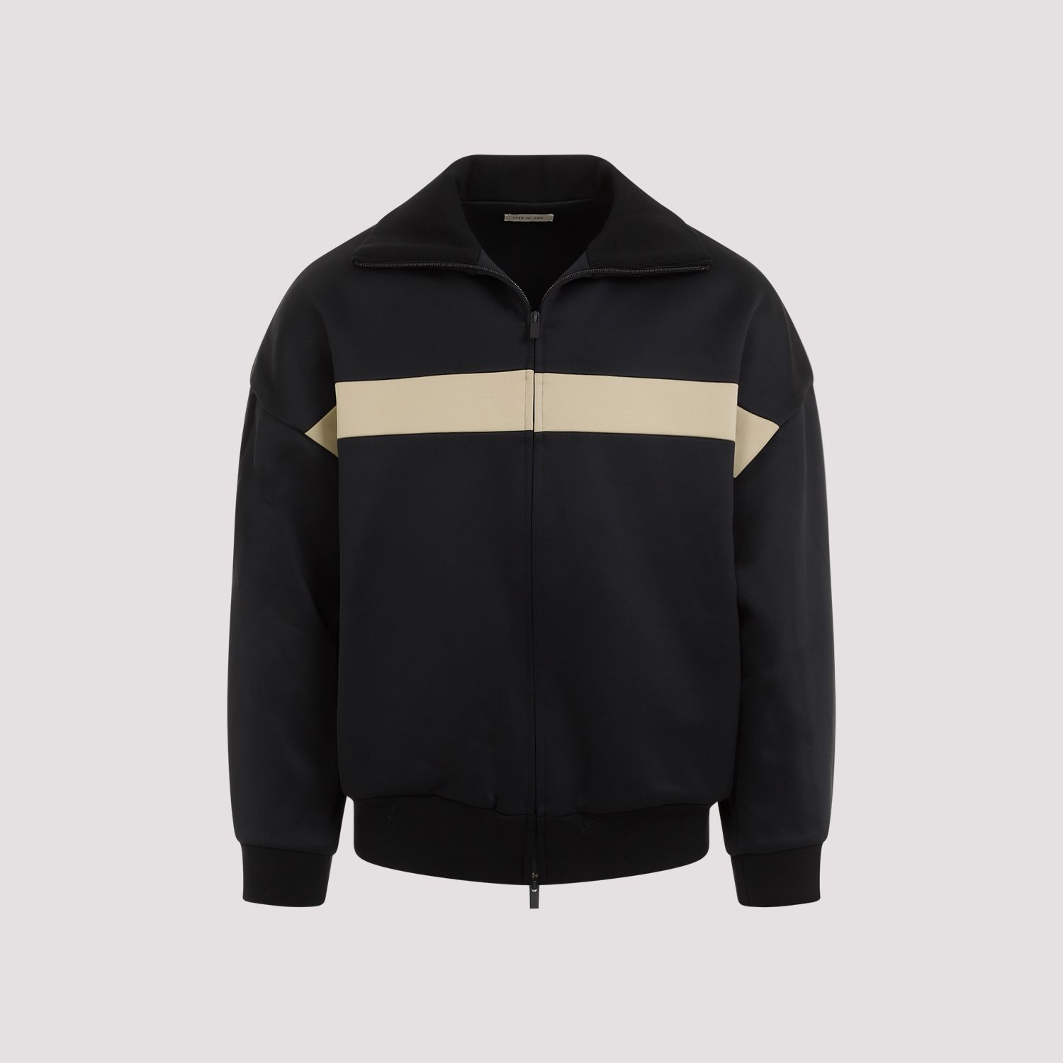 FEAR OF GOD  Giacca Uomo Fear of God Nera in Nylon con Striscia Vendita calda