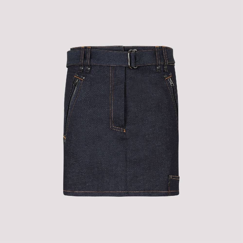 TOM FORD  Gonna Denim Blu in Cotone Misto Tom Ford Offerte esclusive