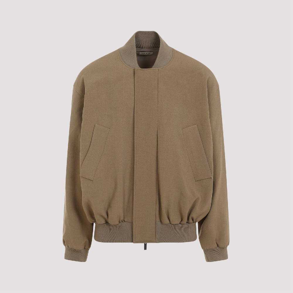FEAR OF GOD  Bomber Uomo Lana Marrone Fear of God Lightning offer
