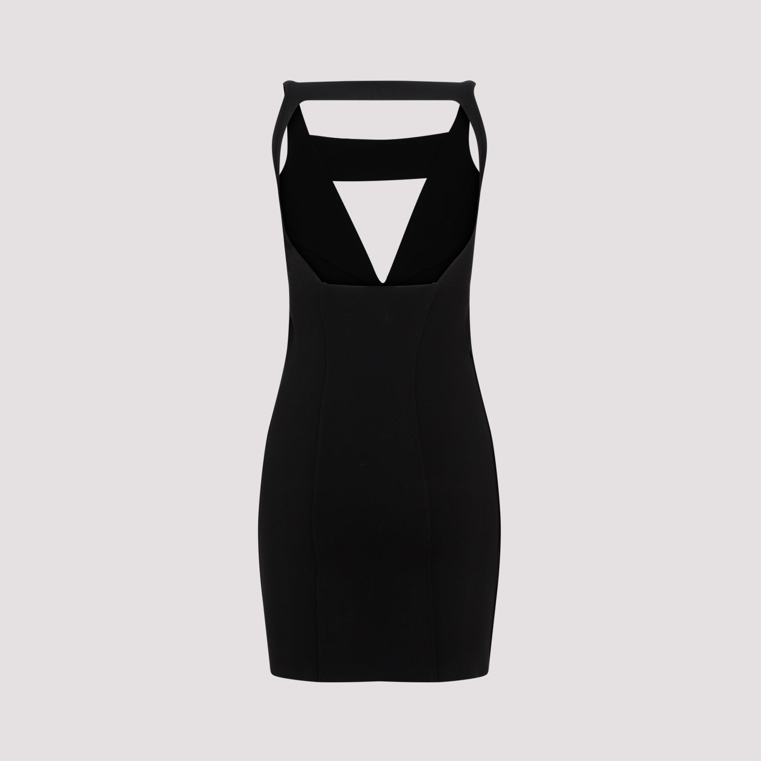RICK OWENS  Abito Mini Maglia Nero Senza Schiena Rick Owens - Mix di Viscosa Ultimo giorno