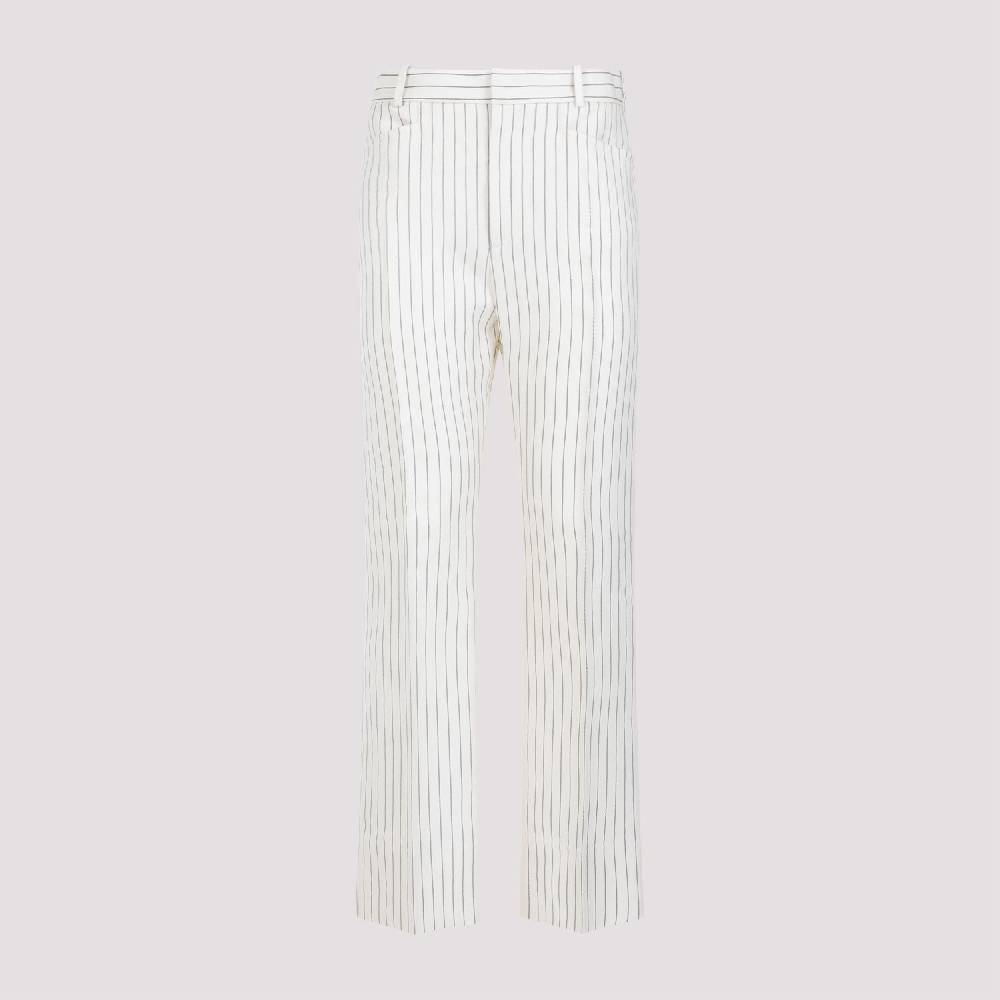 TOM FORD  Pantaloni a Righe con Vita Alta TOM FORD - Tonalità Nude & Neutre Only for today