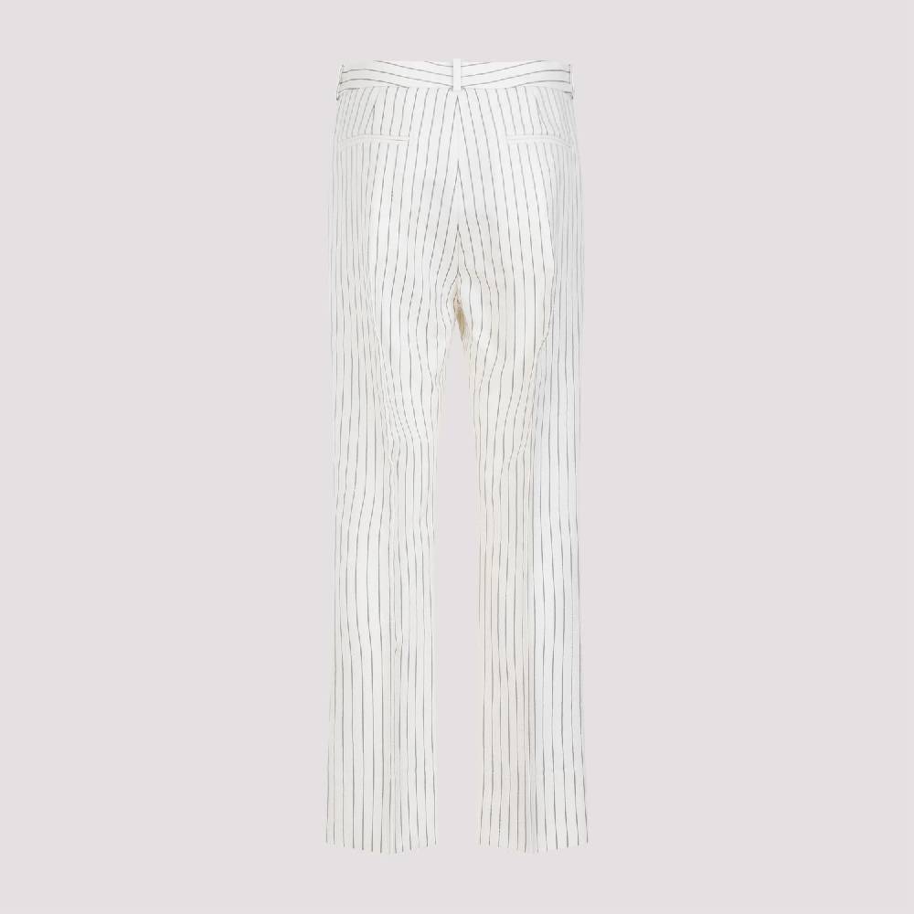 TOM FORD  Pantaloni a Righe con Vita Alta TOM FORD - Tonalità Nude & Neutre Only for today