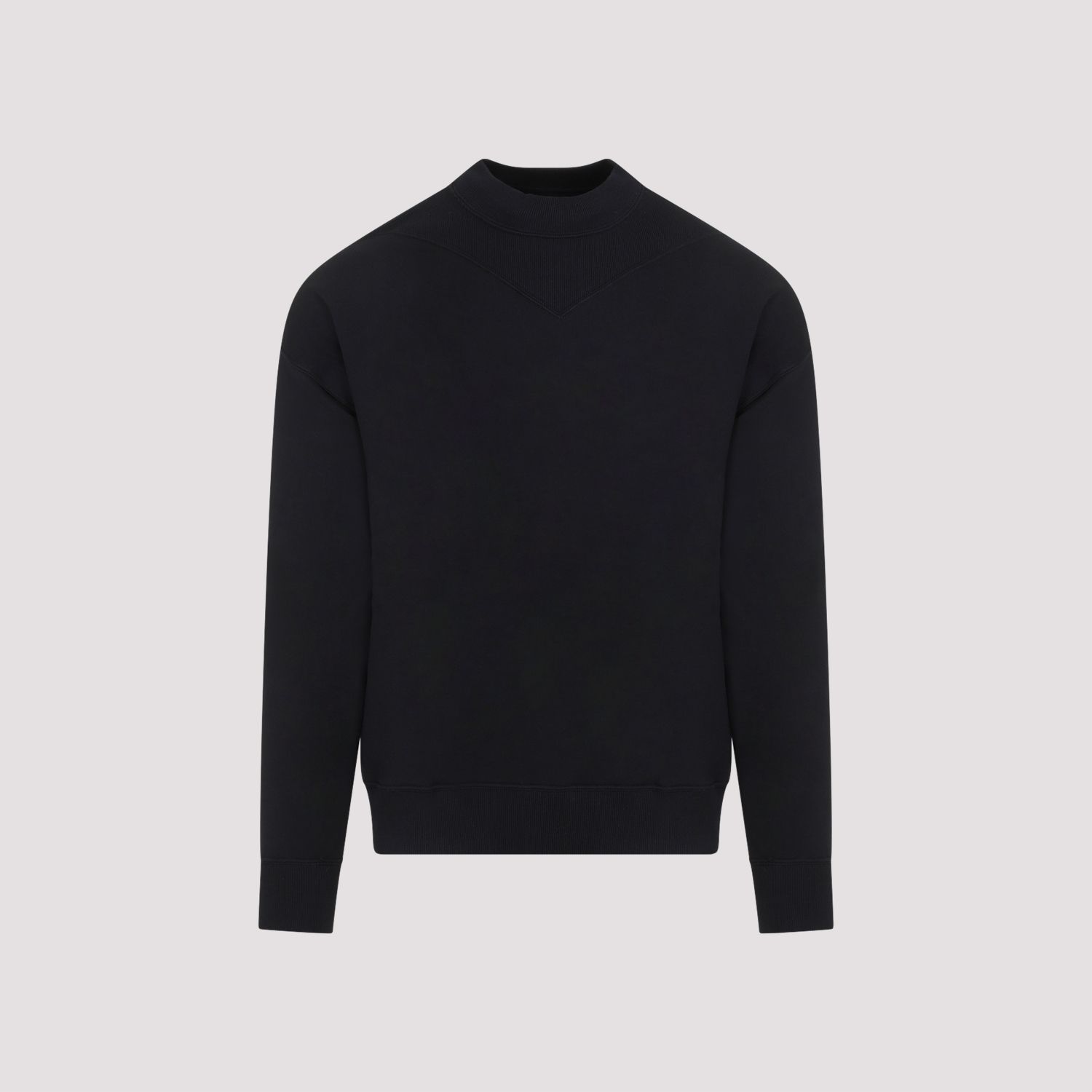 JIL SANDER  Felpa di Cotone Nera Uomo JIL SANDER Super sconto