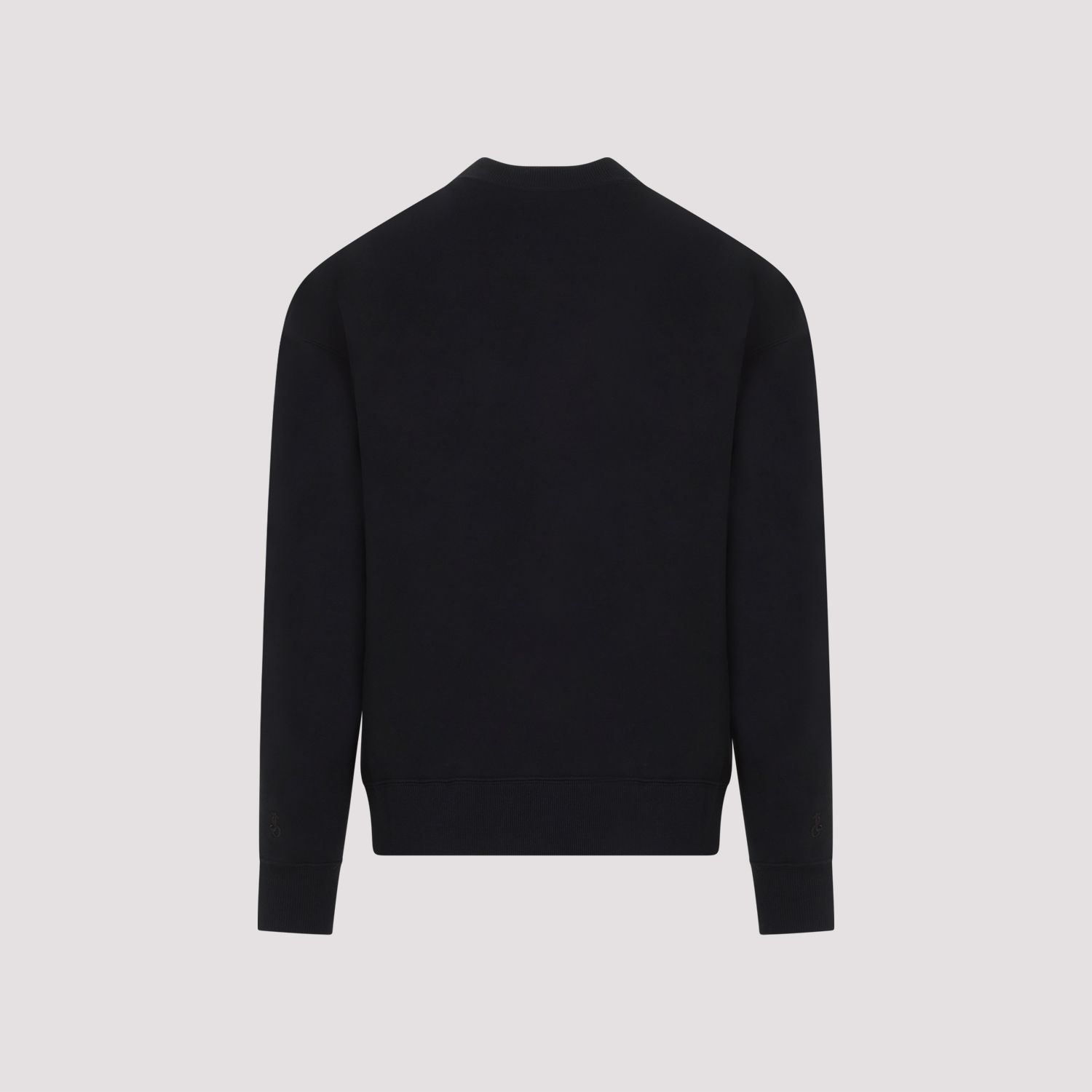 JIL SANDER  Felpa di Cotone Nera Uomo JIL SANDER Super sconto