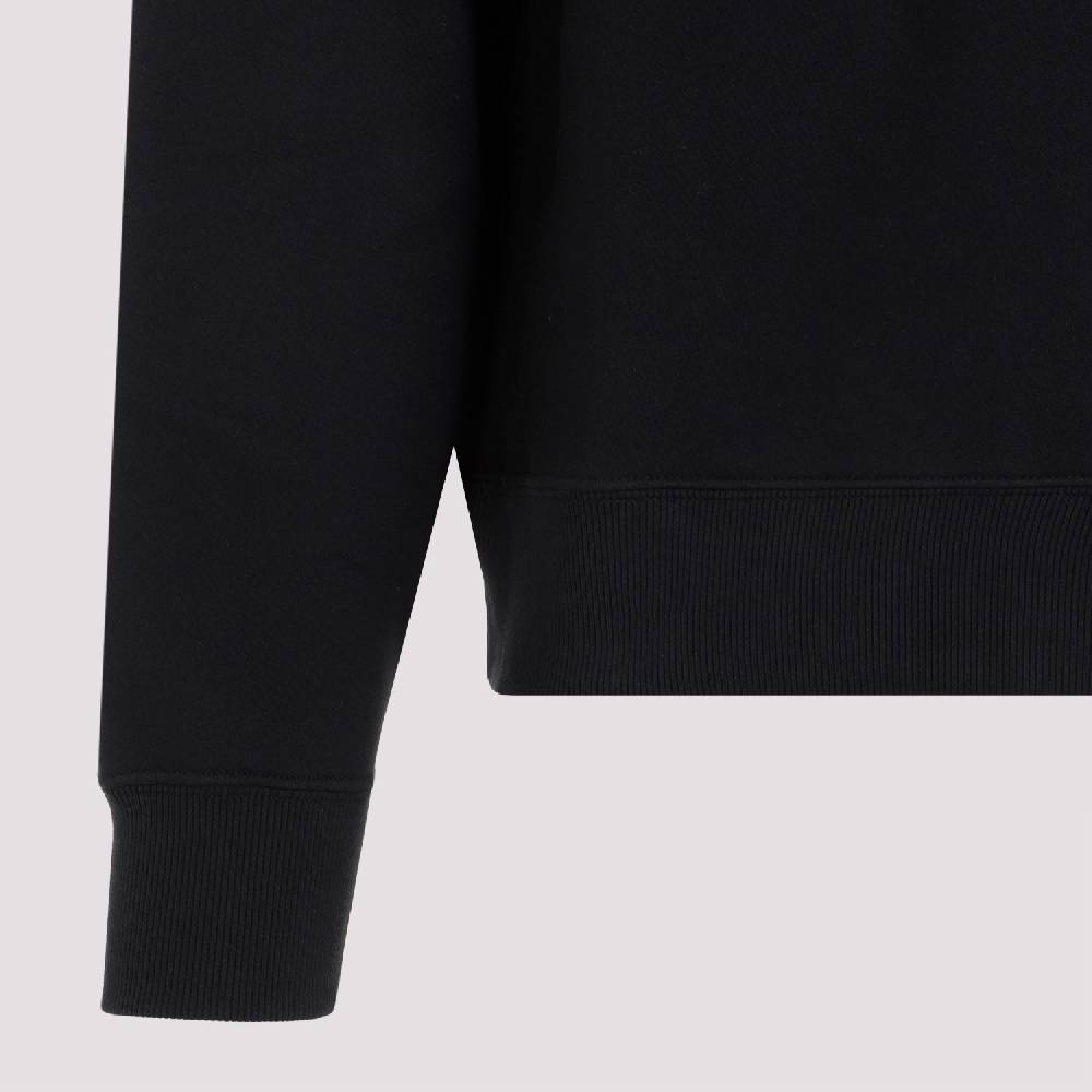 JIL SANDER  Felpa di Cotone Nera Uomo JIL SANDER Super sconto