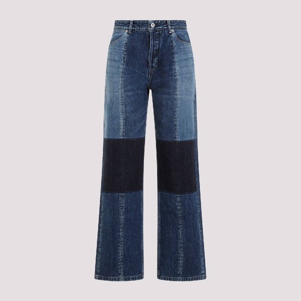 JIL SANDER  Jeans Rilassati Cotone Blu Cobalto Jil Sander - Donna Enormi sconti