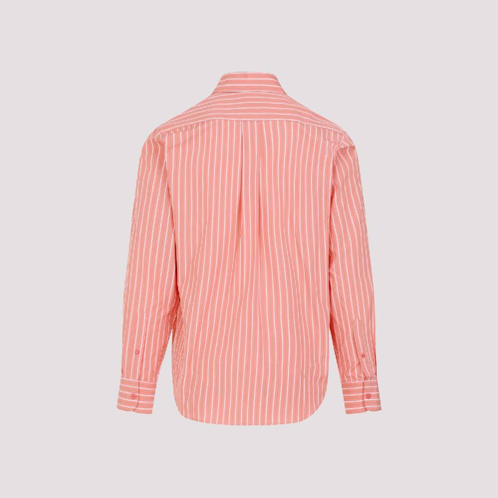 MARTINE ROSE  Camicia a Righe Giallo & Arancio in Cotone per Uomo di Martine Rose Esporta salva