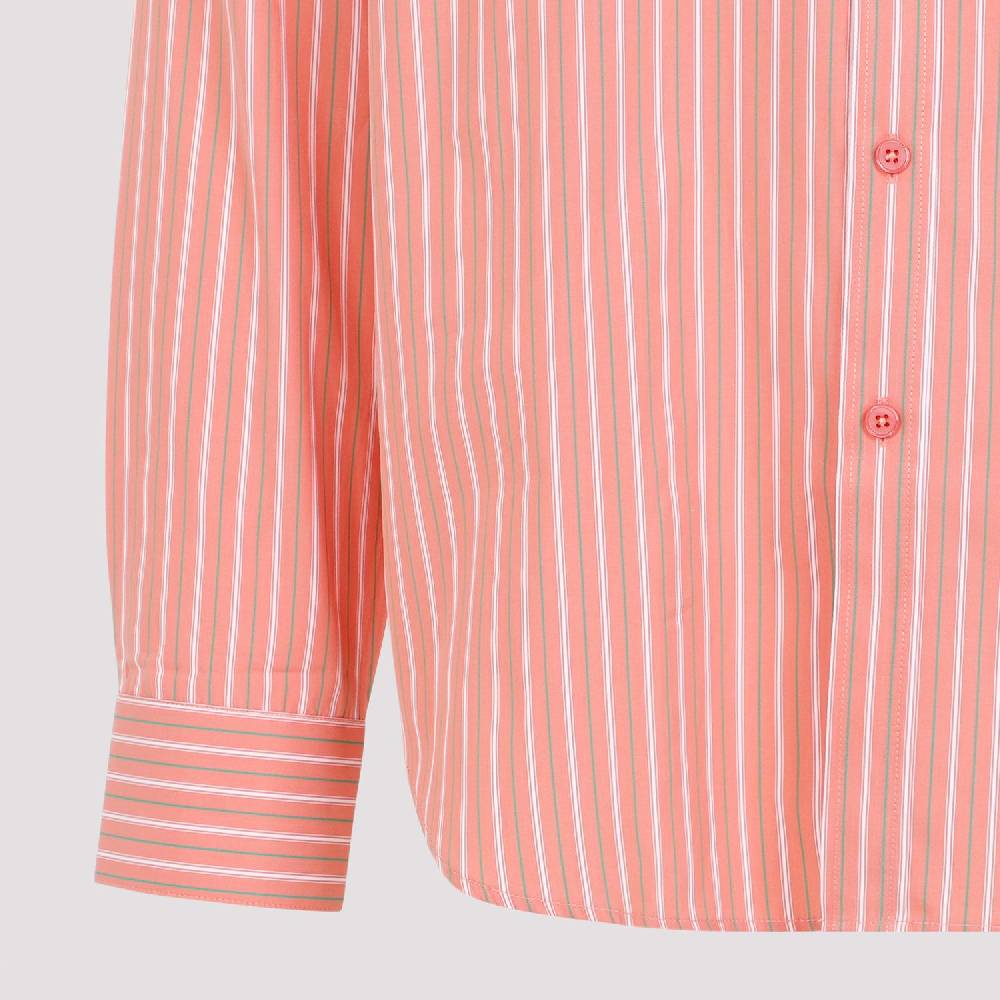 MARTINE ROSE  Camicia a Righe Giallo & Arancio in Cotone per Uomo di Martine Rose Esporta salva
