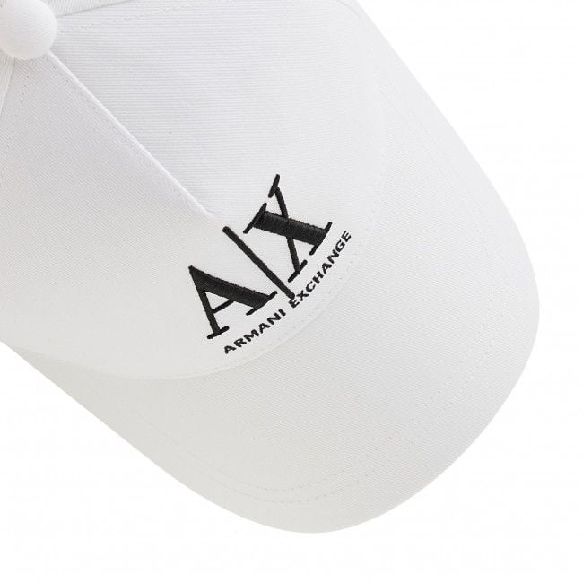 ARMANI EXCHANGE  Cappellino da Baseball Bianco in Cotone Armani Exchange Uomo Duty-free