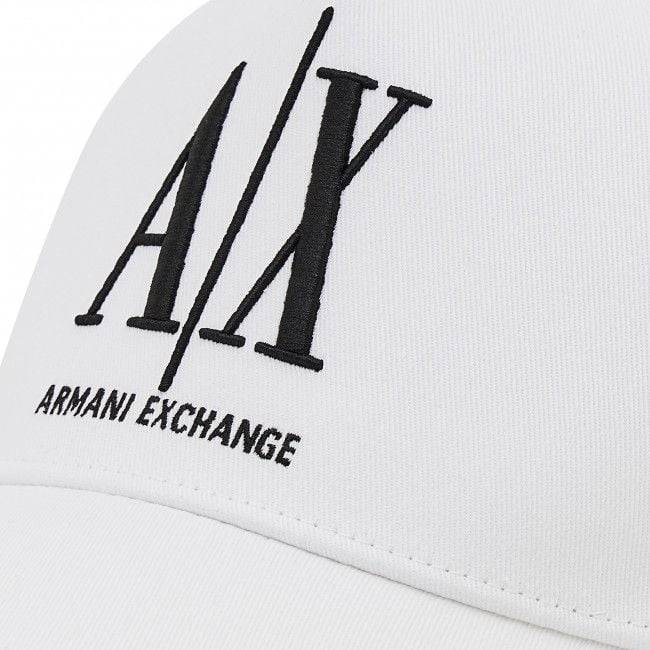 ARMANI EXCHANGE  Cappellino da Baseball Bianco in Cotone Armani Exchange Uomo Duty-free