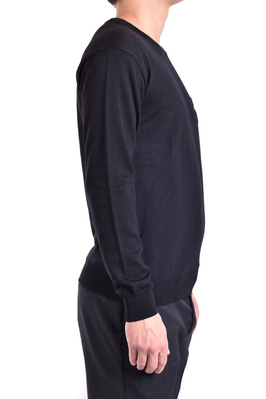 MOSCHINO  Maglione di Lana Nero Moschino Uomo V0902 7000555 Sottocosto
