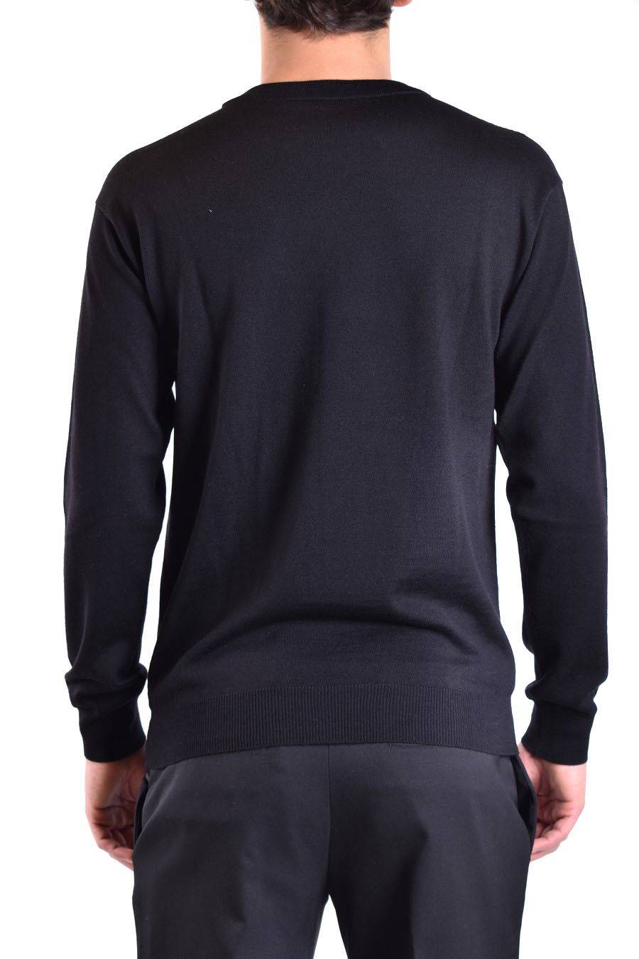 MOSCHINO  Maglione di Lana Nero Moschino Uomo V0902 7000555 Sottocosto