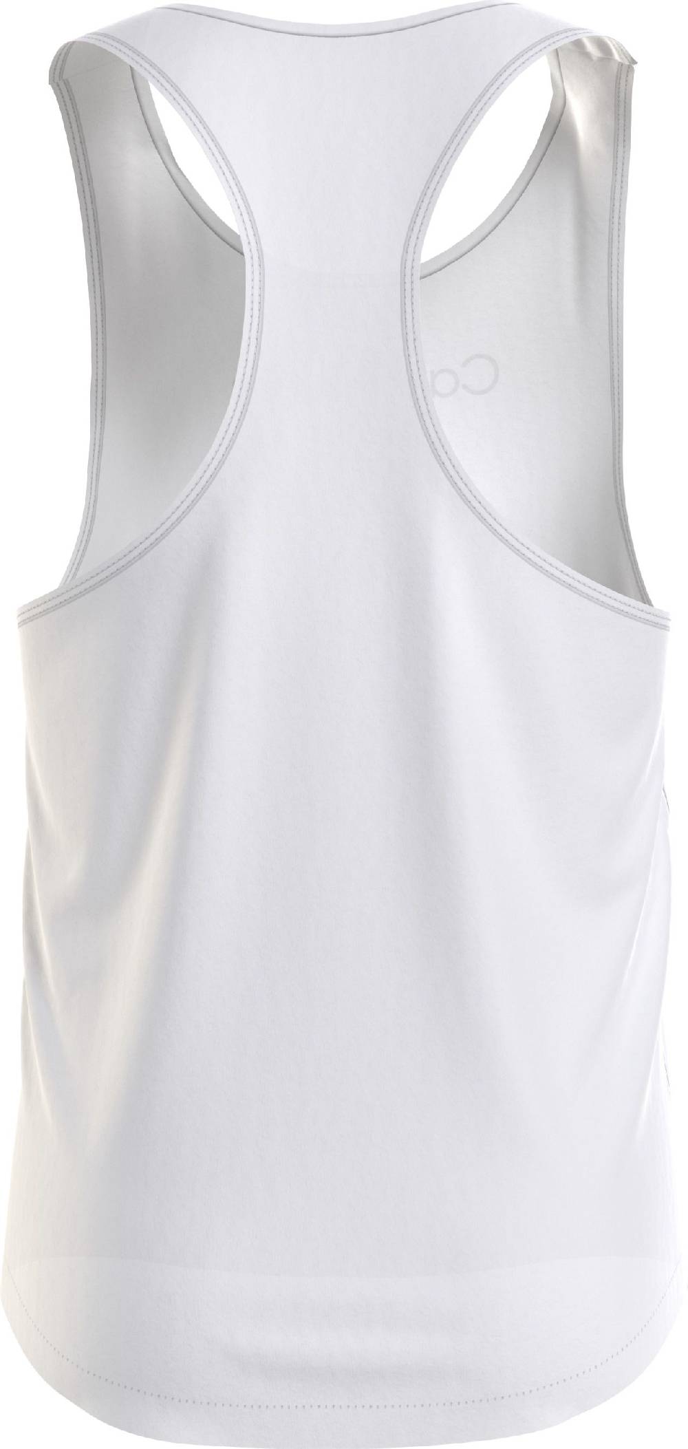 CALVIN KLEIN  T-Shirt Uomo Calvin Klein Bianca in Cotone e Lino Online