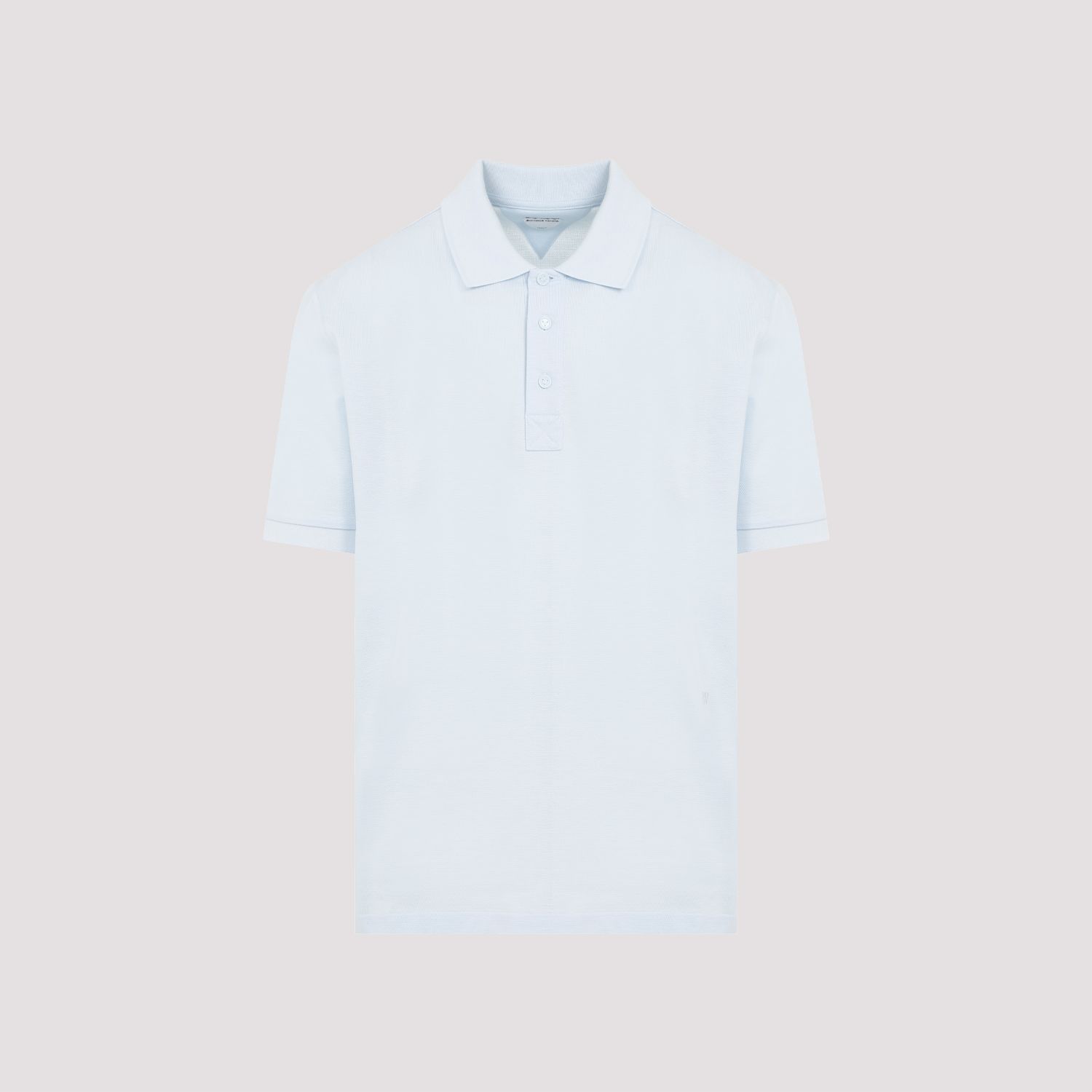 BOTTEGA VENETA  Polo in Cotone Blu da Uomo Bottega Veneta Negozio