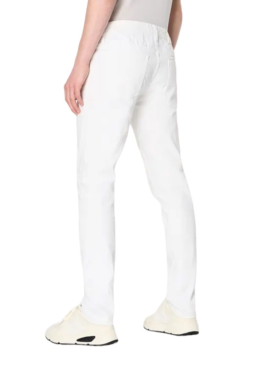 ARMANI EXCHANGE  Jeans Bianchi Elasticizzati da Uomo ARMANI EXCHANGE In Saldo