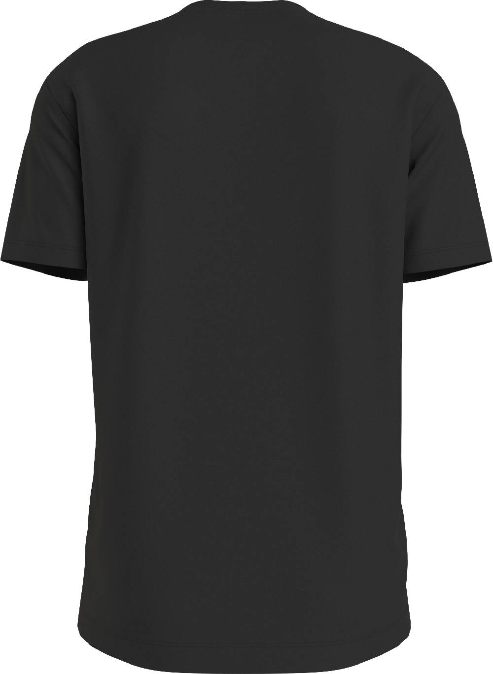 CALVIN KLEIN  T-shirt da Uomo Calvin Klein Nera in Cotone con Collo Rotondo Spedizione gratuita