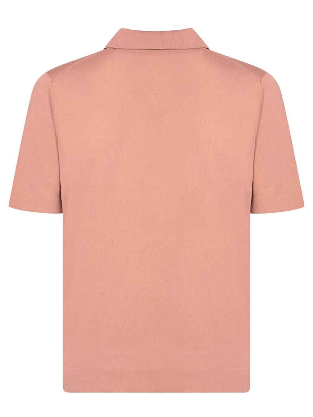 DELL'OGLIO  T-Shirt di Cotone Rosa da Uomo DELL'OGLIO Comprare a buon mercato