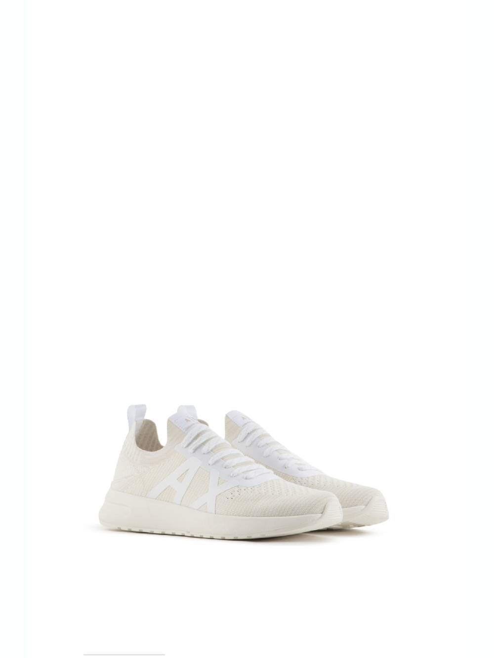 ARMANI EXCHANGE  Sneakers Bianche in Pelle da Uomo Armani Exchange Fornitura limitata