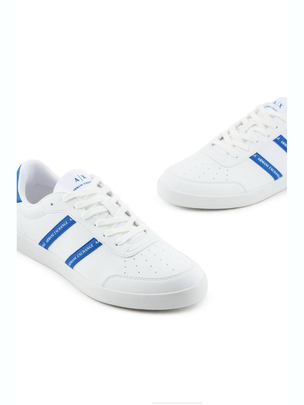 ARMANI EXCHANGE  Sneakers in Pelle Bianca Armani Exchange - Moda Uomo Shopping online