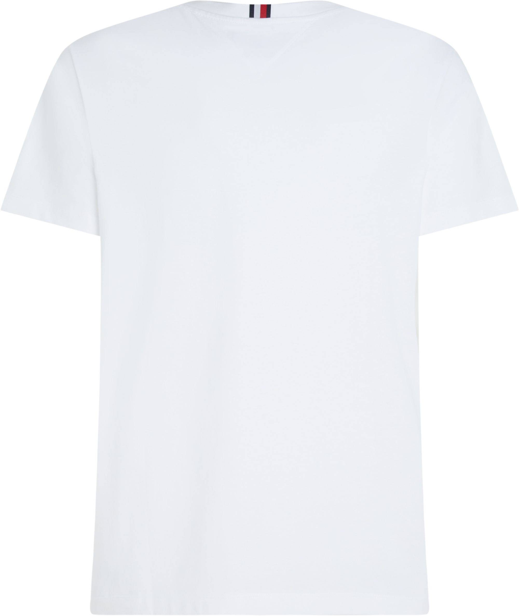 TOMMY HILFIGER  T-Shirt da Uomo Tommy Hilfiger in Cotone Bianco Smaltimento dello stoccaggio