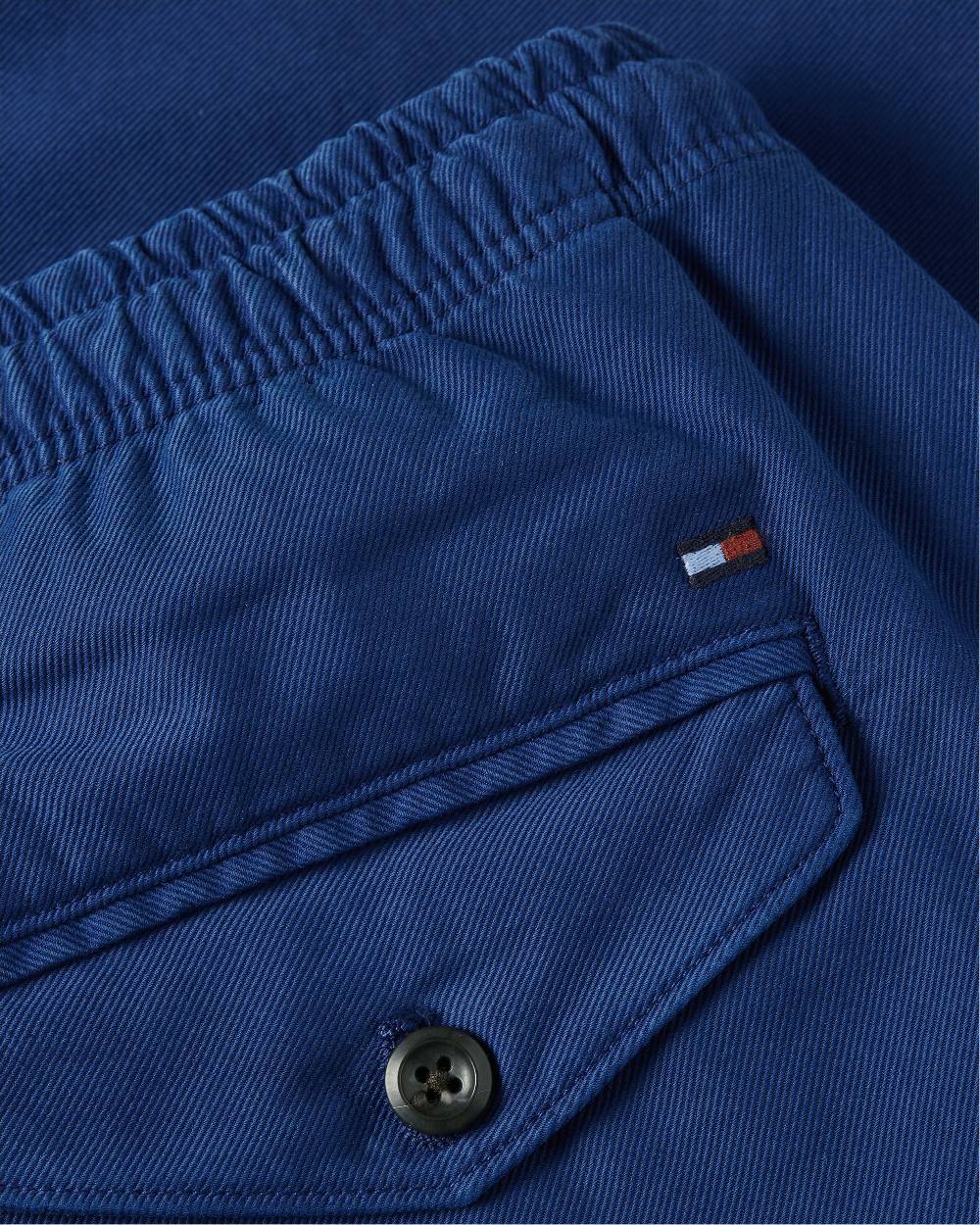 TOMMY HILFIGER  Bermuda Stretch Cotone Blu Uomo Tommy Hilfiger Grandi sconti