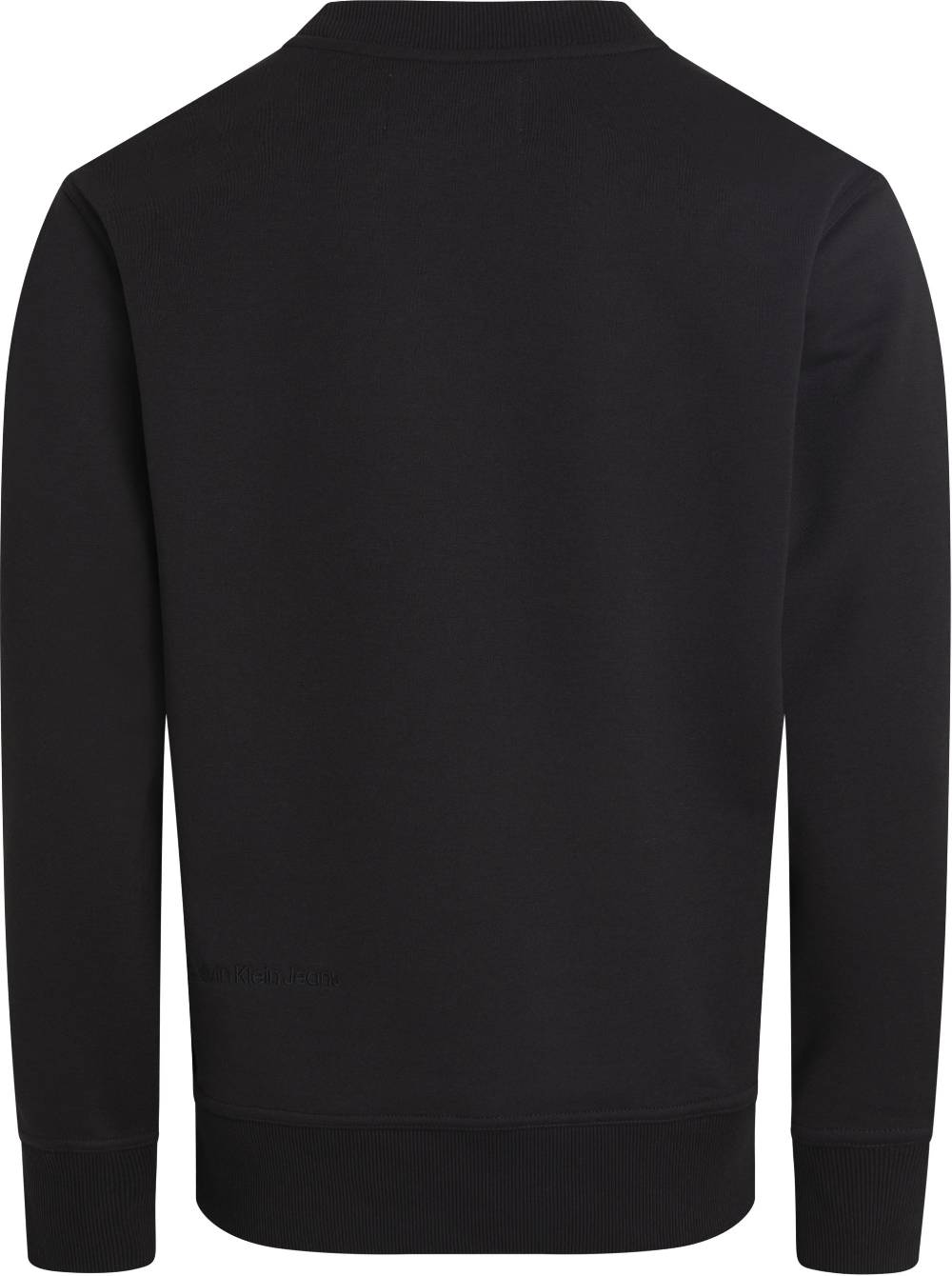CALVIN KLEIN  Felpa Nera da Uomo Calvin Klein - 100% Poliestere Liquidazione