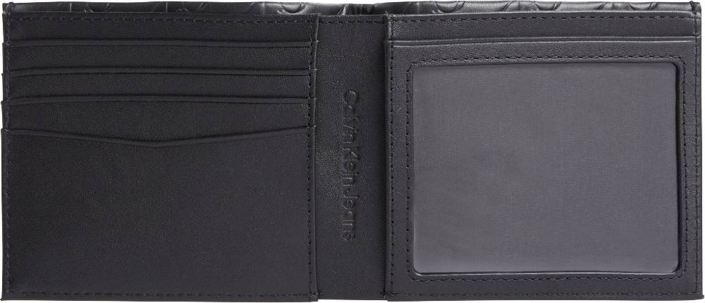 CALVIN KLEIN  Portafoglio Uomo Calvin Klein in Pelle Nera con Blocco RFID Offerte giornaliere