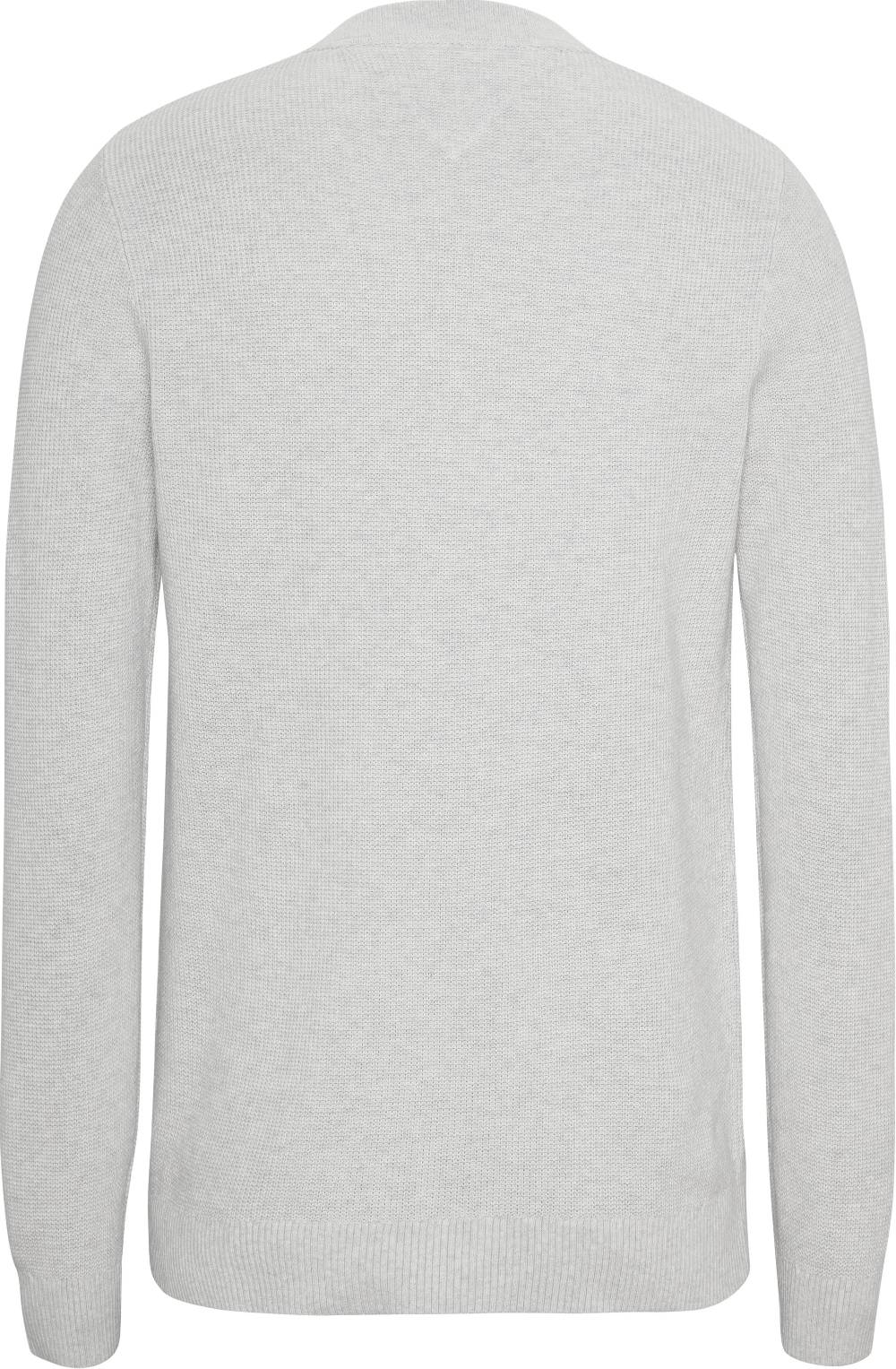 TOMMY JEANS  Felpa Grigia di Cotone Tommy Jeans Uomo Prezzo basso