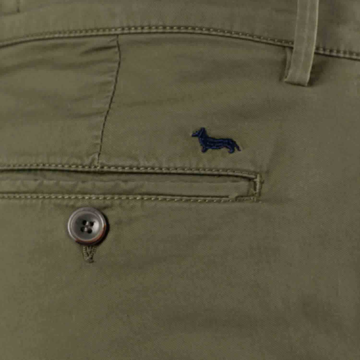 HARMONT & BLAINE  Bermuda Stretch Verde Cotone da Uomo Harmont & Blaine Rilascio limitato