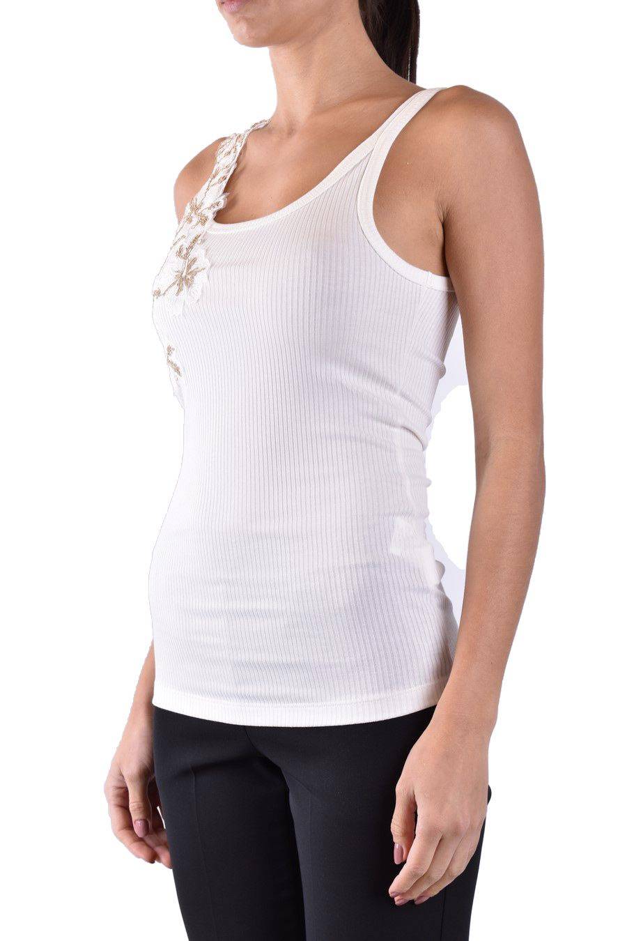 ERMANNO SCERVINO  Maglia Cotone Bianco Avorio Ermanno Scervino Donna Ultimi tre giorni