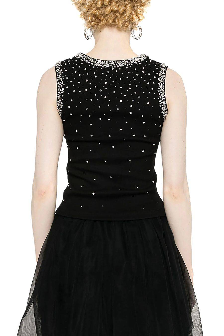 DES PHEMMES  Maglia Nera in Cotone DES PHEMMES per Donna - DP613110 Only for today