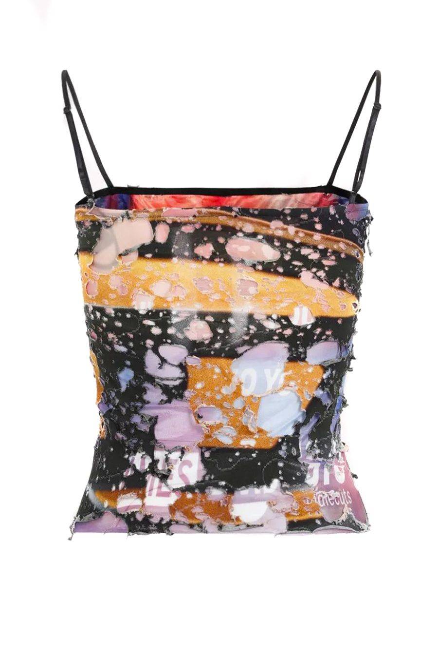 DIESEL  Top Grigio in Poliestere da Donna Diesel - A13572 Discount Store per i nuovi prodotti