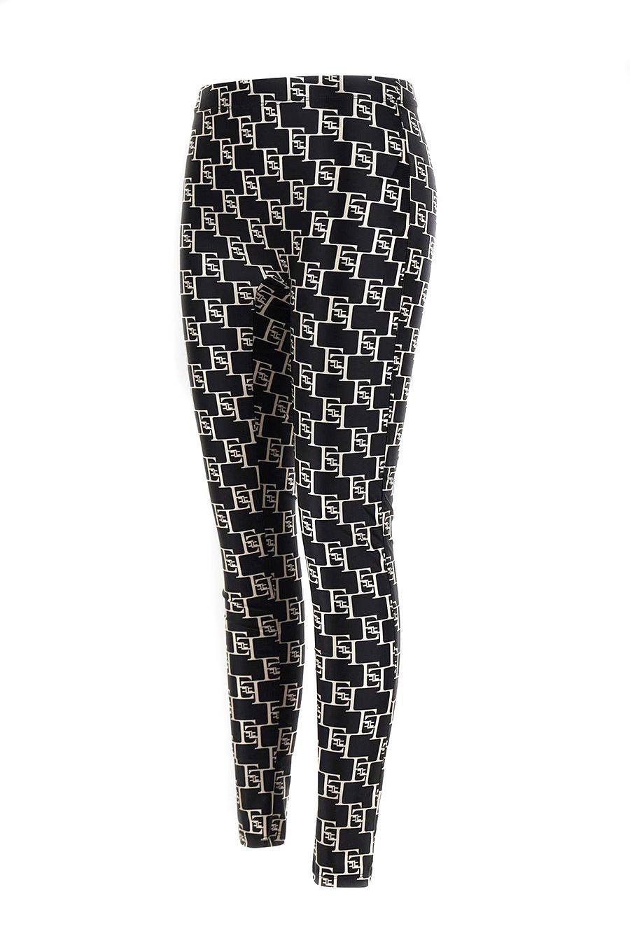 ELISABETTA FRANCHI  Pantaloni Multicolor da Donna Elisabetta Franchi in Poliestere In vendita