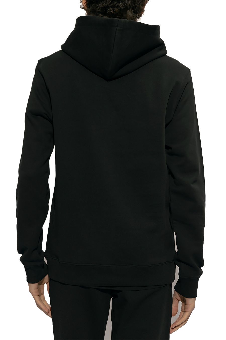 MOSCHINO  Felpa di Cotone Nero Uomo Moschino V1727 Fornitura limitata