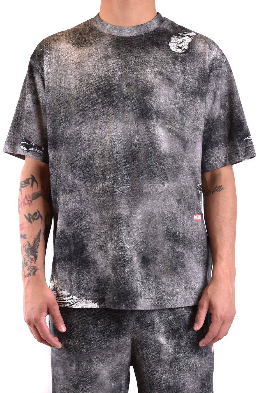 DIESEL  T-Shirt Cotone Multicolore Diesel Uomo A13035 Smaltimento dello stoccaggio
