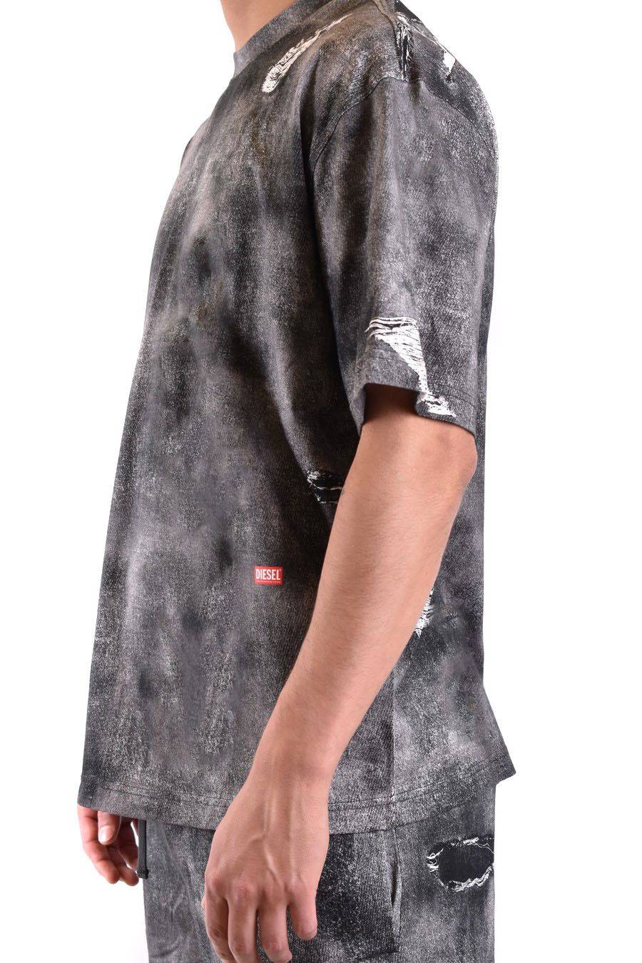 DIESEL  T-Shirt Cotone Multicolore Diesel Uomo A13035 Smaltimento dello stoccaggio