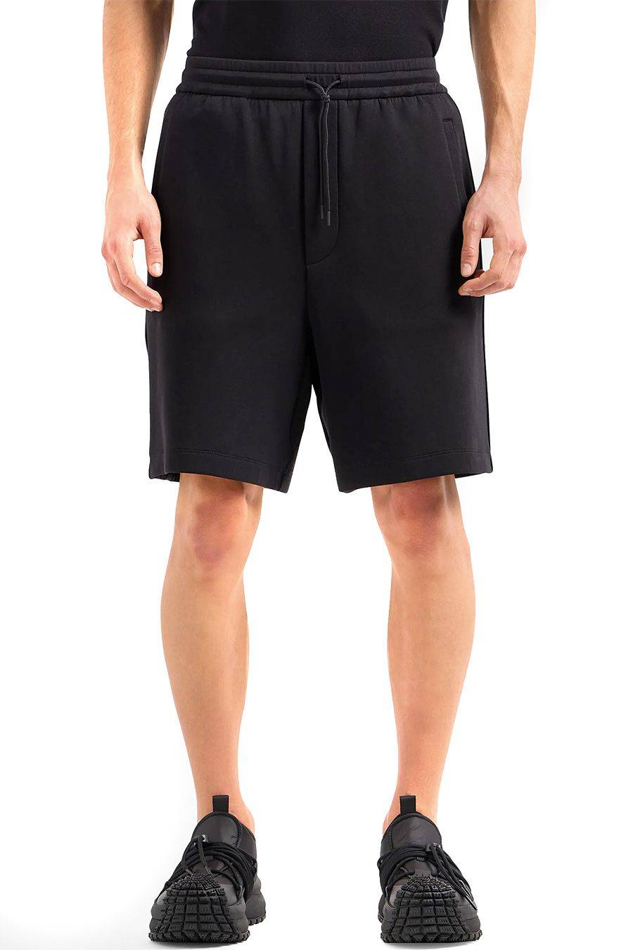 EMPORIO ARMANI  Pantaloni Stretch Cotone Emporio Armani Uomo - Nero Vendita calda