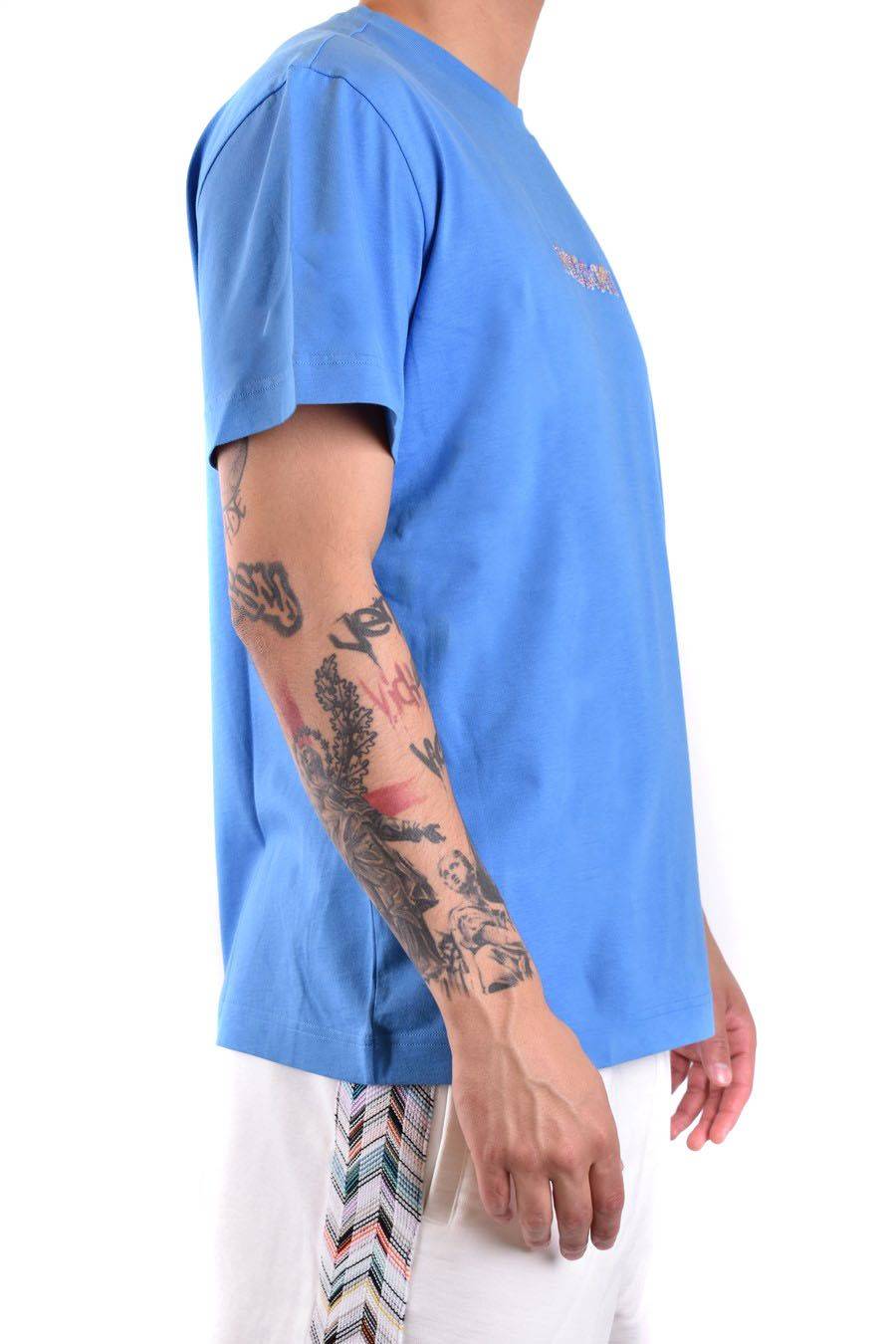 MISSONI  Polo Blu in Cotone da Uomo - MISSONI UC24SL01-BJ00C7S72E9 Offerta migliore