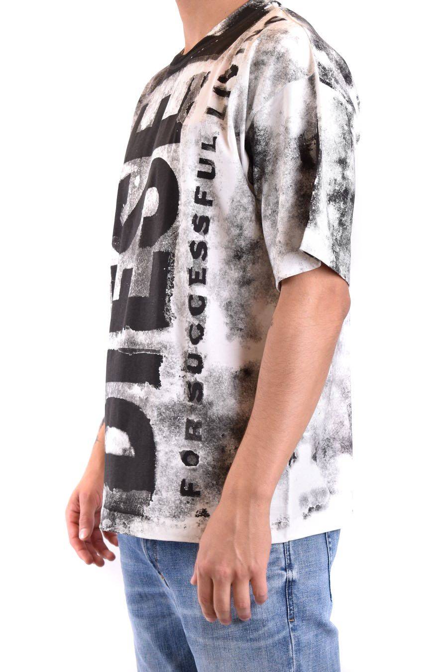 DIESEL  T-Shirt Diesel Multicolore in Cotone per Uomo Offerte esclusive