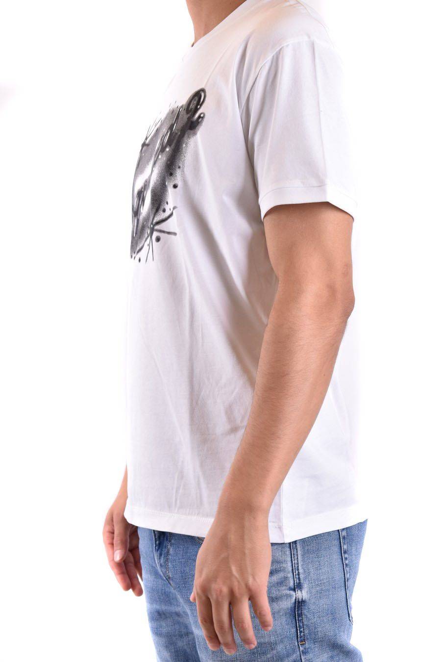 DSQUARED2  T-Shirt da Uomo DSQUARED2 in Cotone Bianco Bestseller