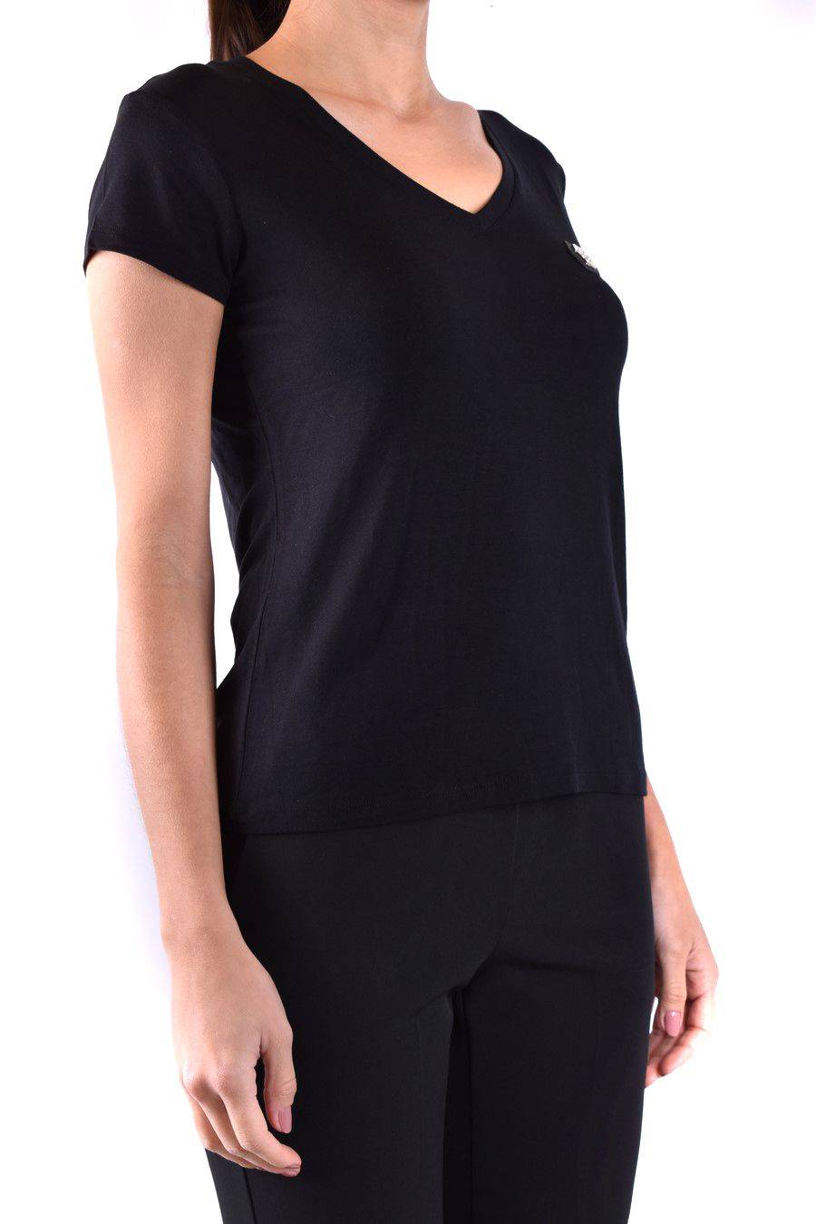 PHILIPP PLEIN  T-Shirt Nera in Cotone Philipp Plein Donna Offerte giornaliere