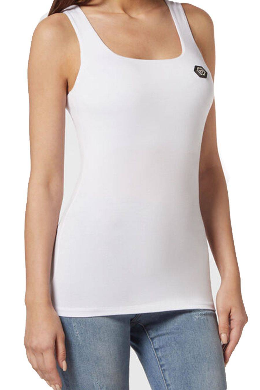 PHILIPP PLEIN  T-Shirt Cotone Bianco Philipp Plein Donna Enormi risparmi
