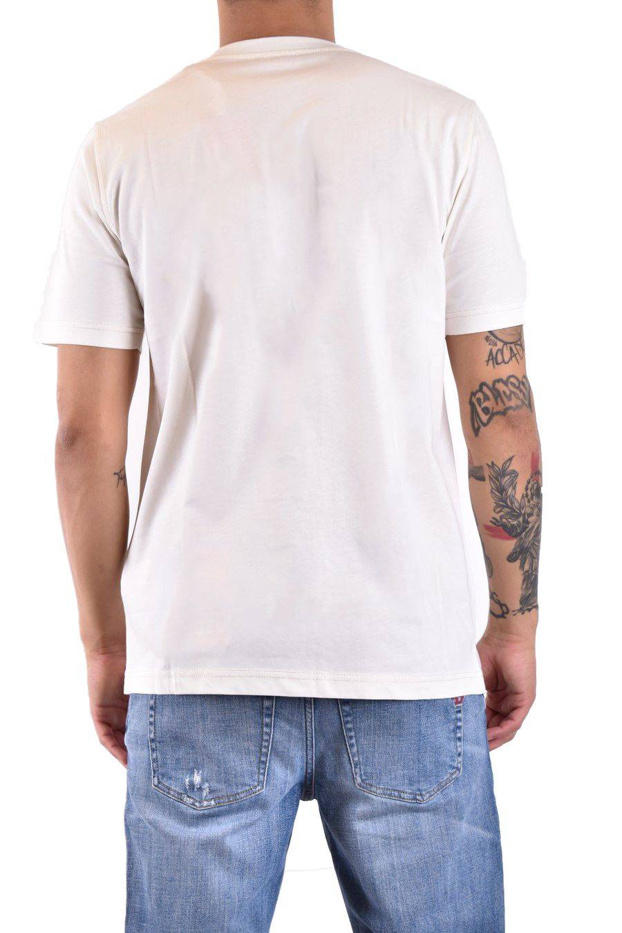DIESEL  T-Shirt Cotone Bianco Uomo Diesel A13284 Ritorno libero