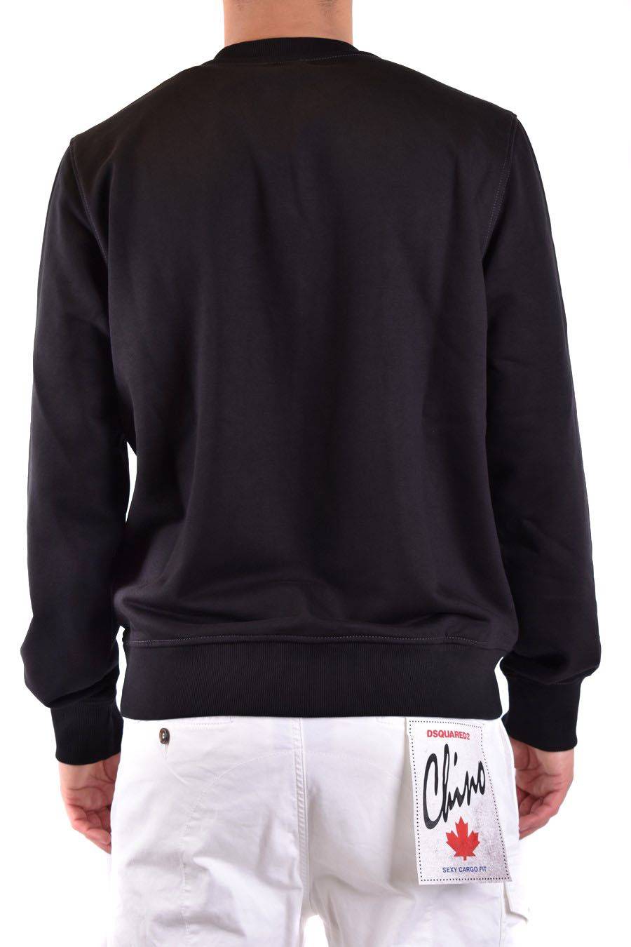 DIESEL  Felpa di Cotone Nera Uomo DIESEL A12508 Latest stili