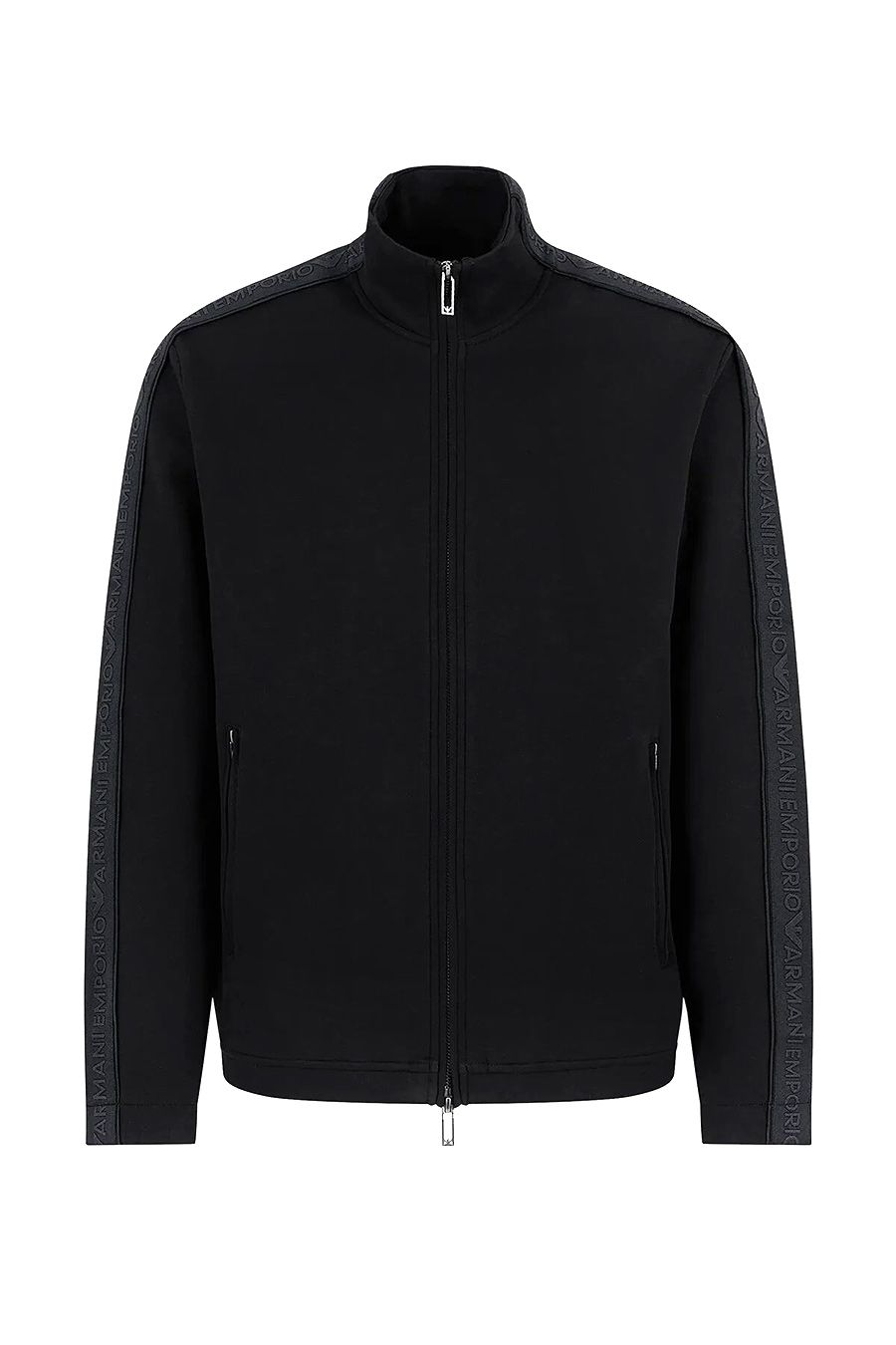 EMPORIO ARMANI Felpa Uomo Emporio Armani Cotone Misto Nero 3D1M69 1JHSZ0999
