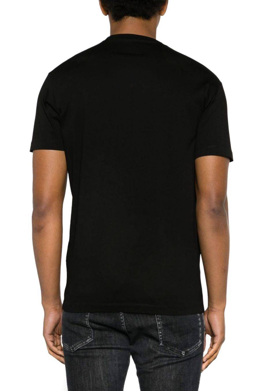 DSQUARED2  T-Shirt DSQUARED2 Multicolore in Cotone Uomo Sostegno trimestrale