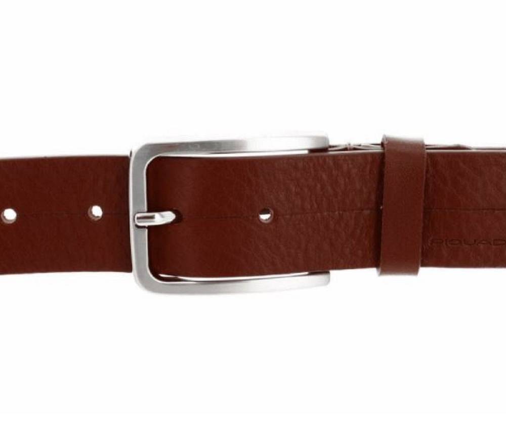 PIQUADRO  Cintura Piquadro Marrone in Pelle da Uomo - Made in Italy Fino al 55% di sconto