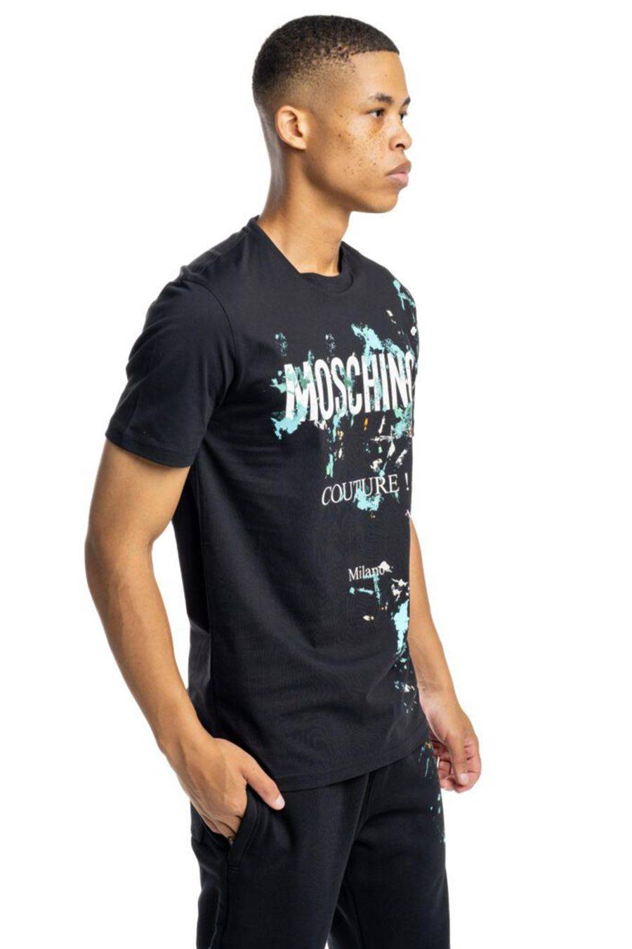 MOSCHINO  T-Shirt Cotone Nero Uomo Moschino A0712 Solo un giorno rimasto