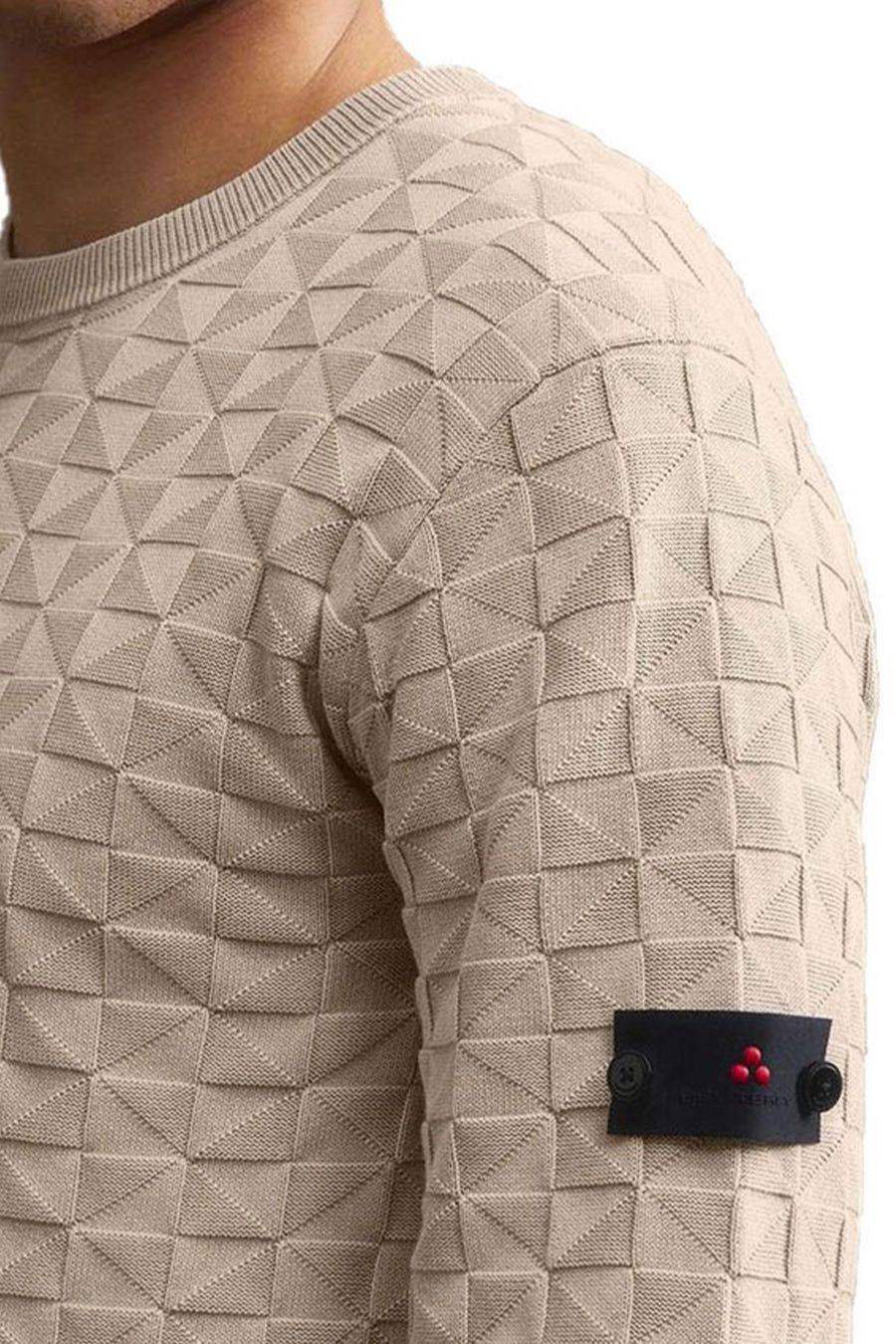PEUTEREY  Maglione in Cotone Beige da Uomo - Peuterey PEU5192 In vendita