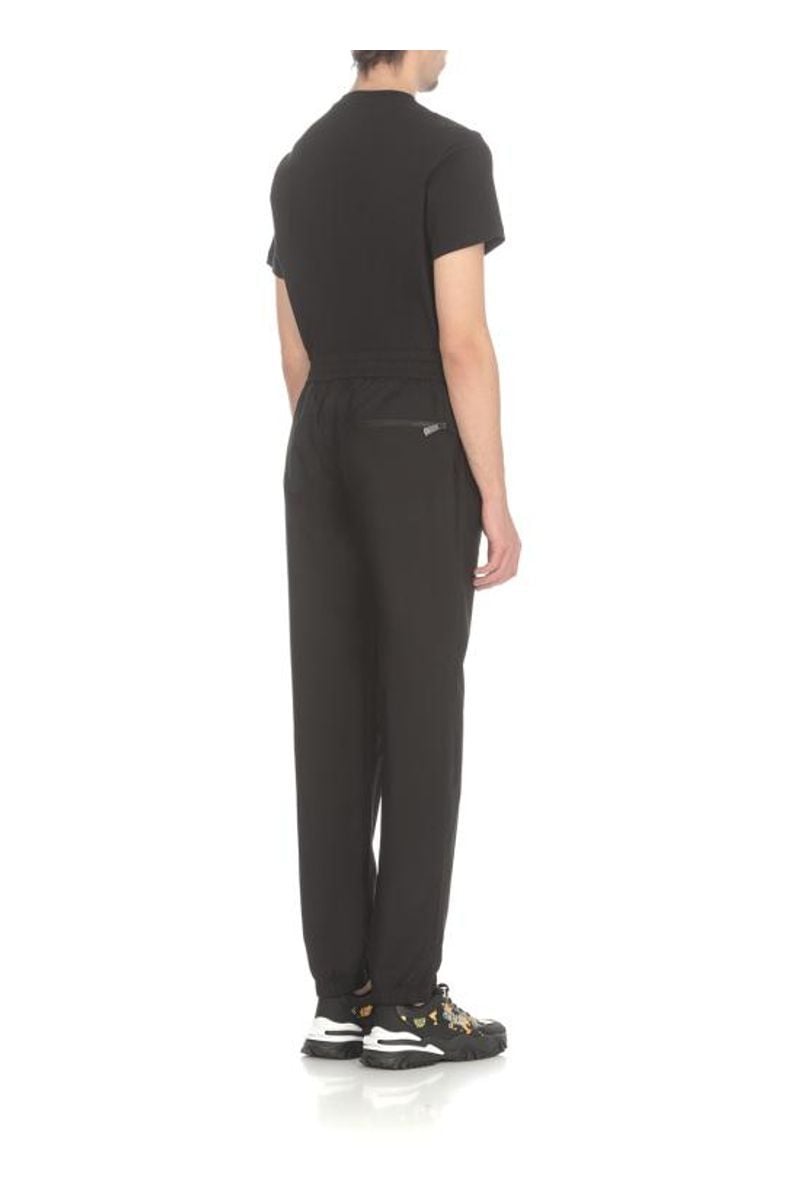 VERSACE JEANS COUTURE  Pantaloni Uomo Versace Jeans Couture in Cotone Nero Duty-free